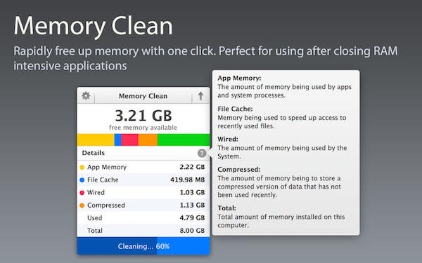 Memory Clean for mac截图