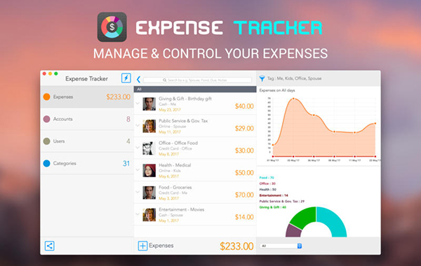 Expense Tracker截图