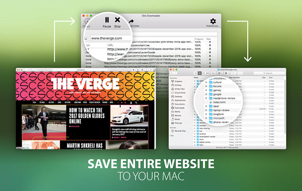 website downloader mac
