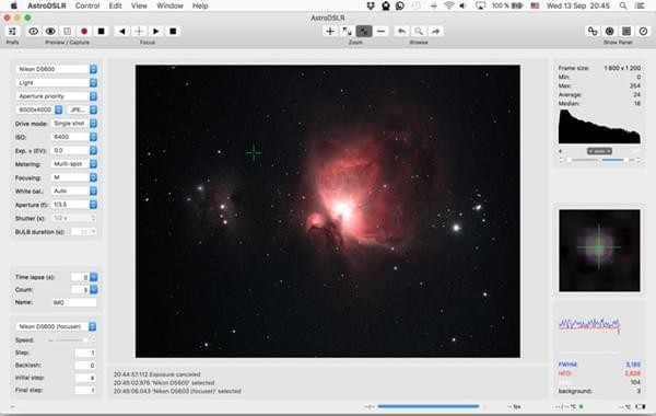 AstroDSLR截图