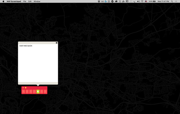 NAP Scratchpad截图