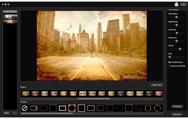 Vintage Color Effect截图