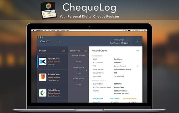 ChequeLog截图