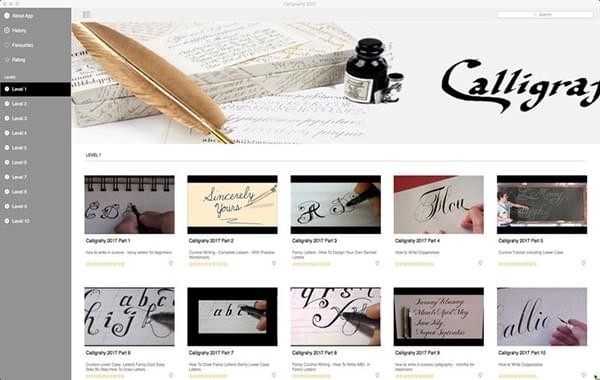 Calligraphy 2017截图