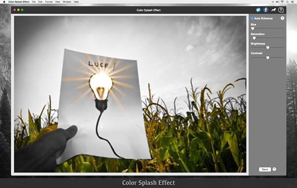 Color Splash Effect截图