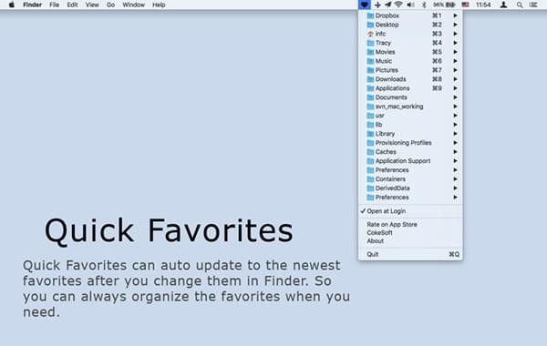 Quick Favorites截图