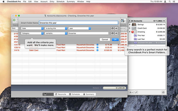 CheckBook Pro截图