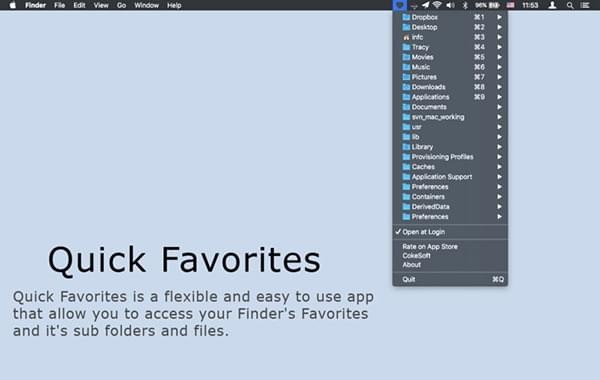 Quick Favorites截图