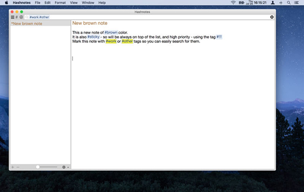 Hashnotes截图