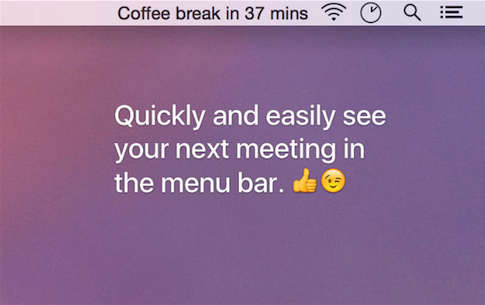 Next Meeting for Mac截图