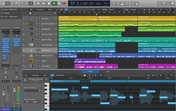Logic Pro X for mac截图