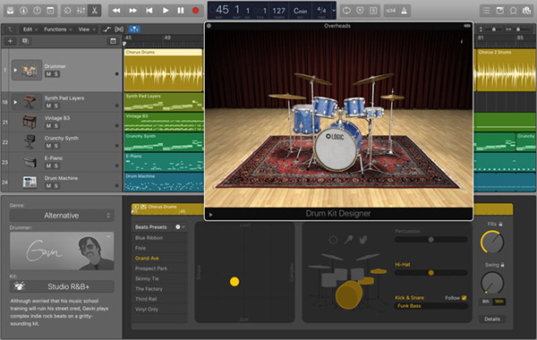 Logic Pro X for mac截图