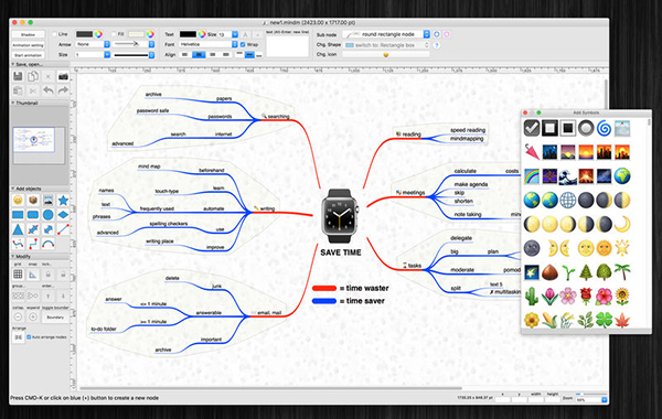 SimpleMindMap截图