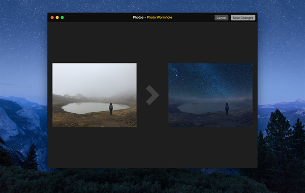 Photo Wormhole截图