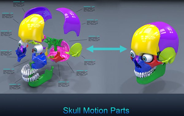 Skull Color Parts截图