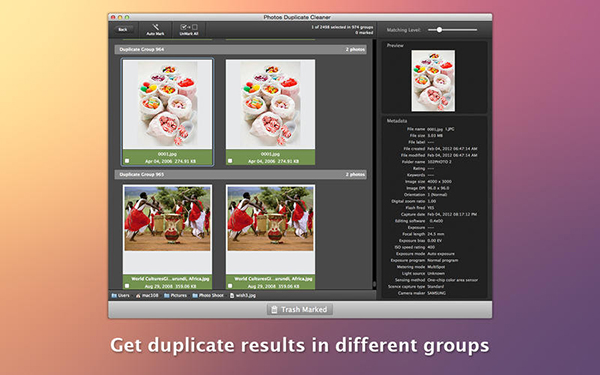 Photos Duplicate Cleaner for Mac截图