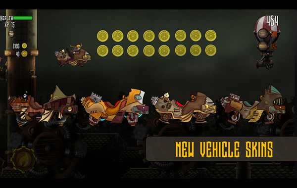 朋克火车跑酷截图