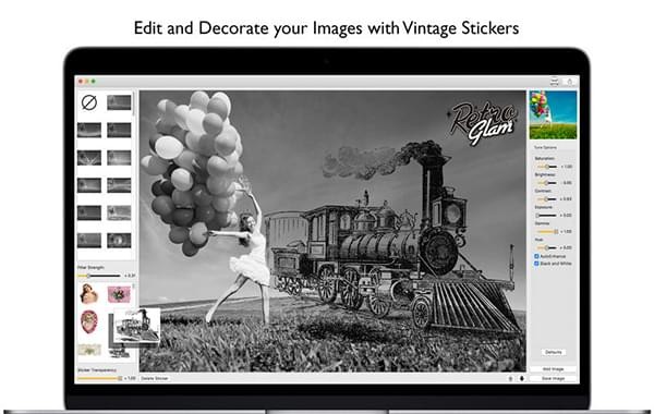 Black White Editor截图