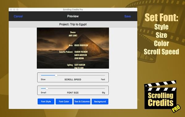 Scrolling Credits Pro截图