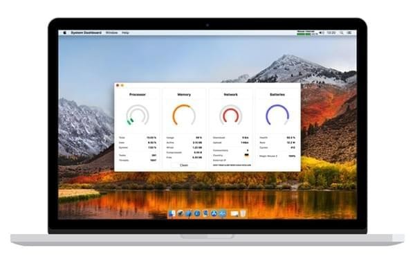 System Dashboard截图