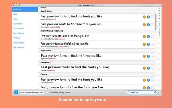 Font Preview Plus截图