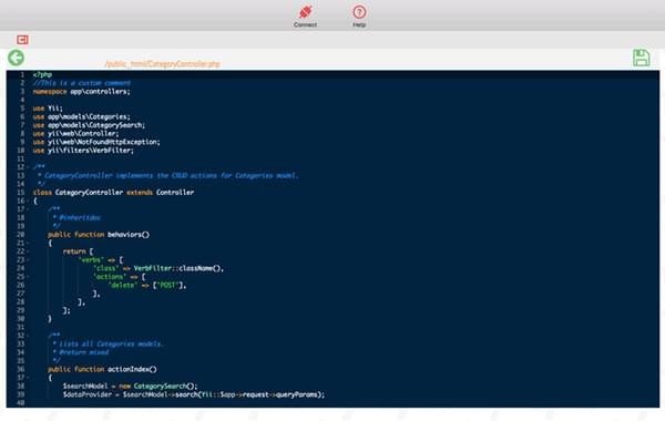 FTP文件管理截图