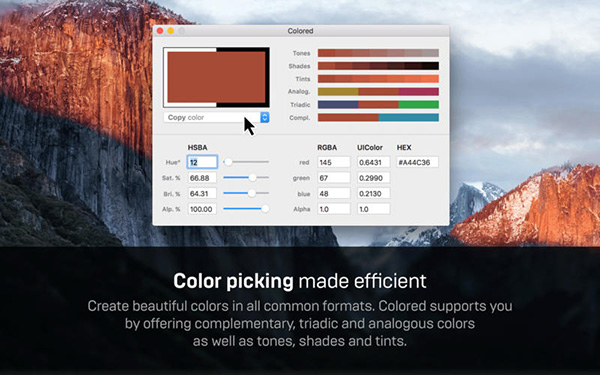Colored截图