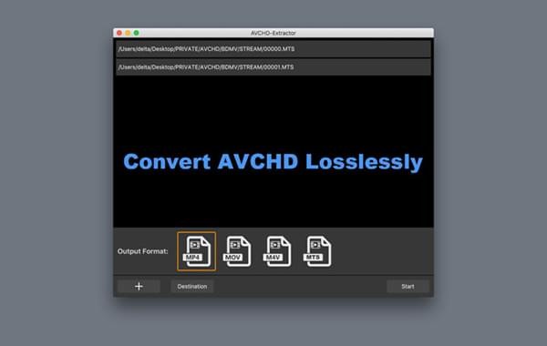 AVCHD Extractor截图