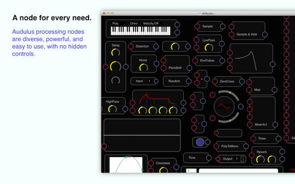 Audulus for mac截图