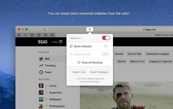 Unicorn广告拦截截图