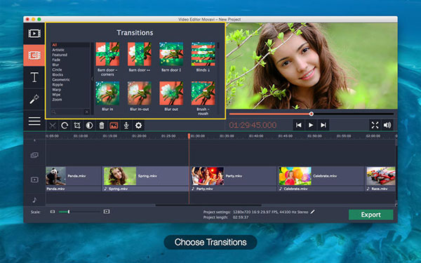 Video Editor Movavi截图