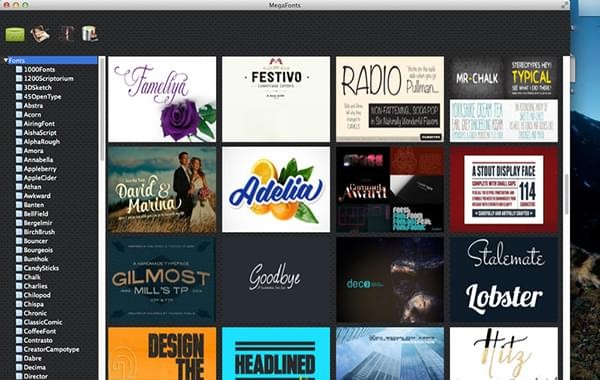 MegaFonts截图