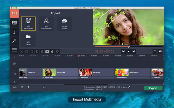 Video Editor Movavi截图