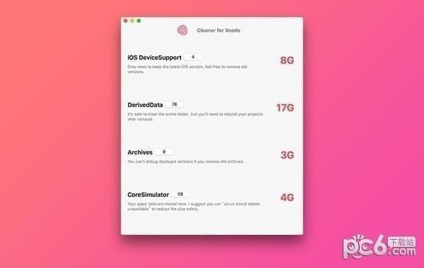 Cleaner for Xcode截图