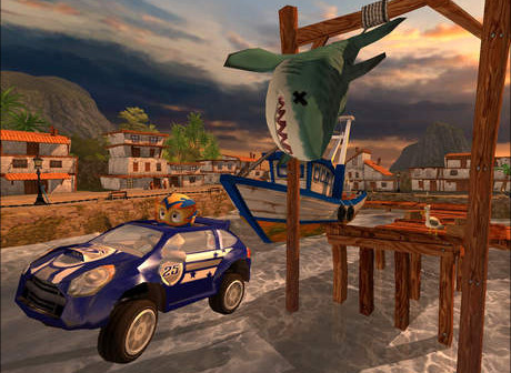 沙滩竞速赛车截图