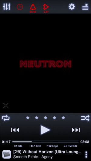 Neutron Music Player截图