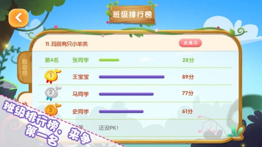 The ONE 陪练截图