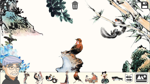 粒粒学国画截图