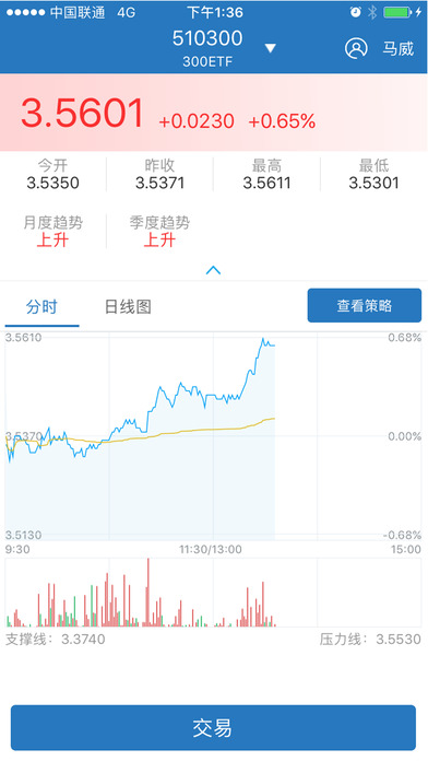 一创期权通截图