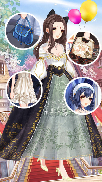 皇室舞会礼服截图