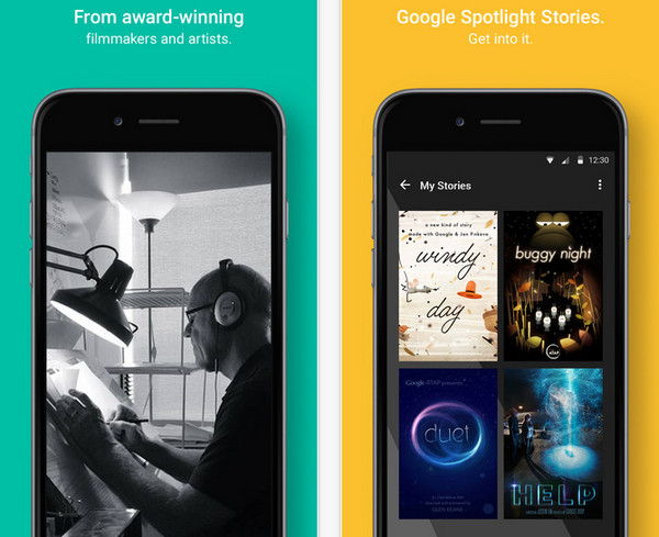 Google Spotlight Stories截图