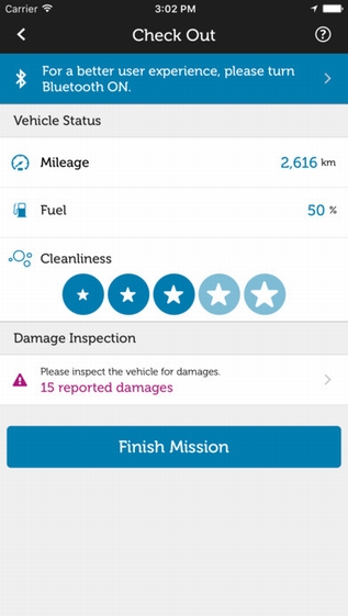戴姆勒car2share截图