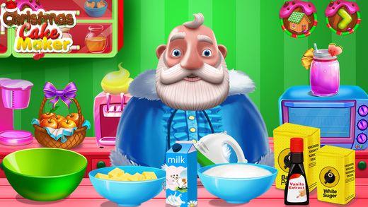 圣诞蛋糕厨师截图