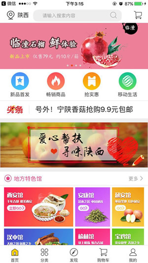 陕西移动寻秦集截图