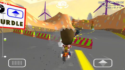 儿童自行车赛车截图