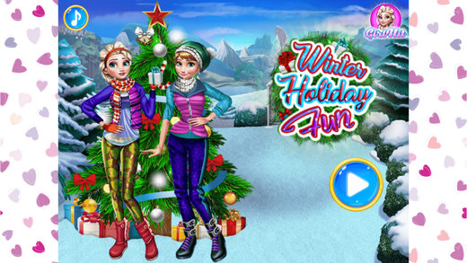 冬日浪漫女孩截图