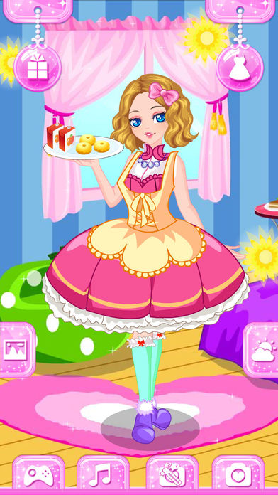 可爱服务生截图