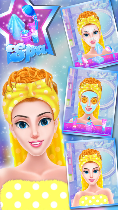 时尚明星娃娃化妆截图