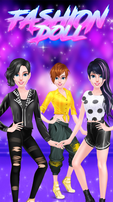 时尚明星娃娃化妆截图