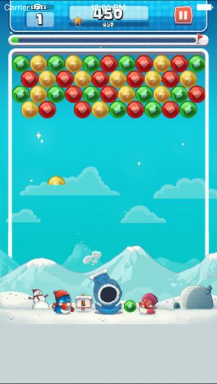 呆萌企鹅泡泡龙截图